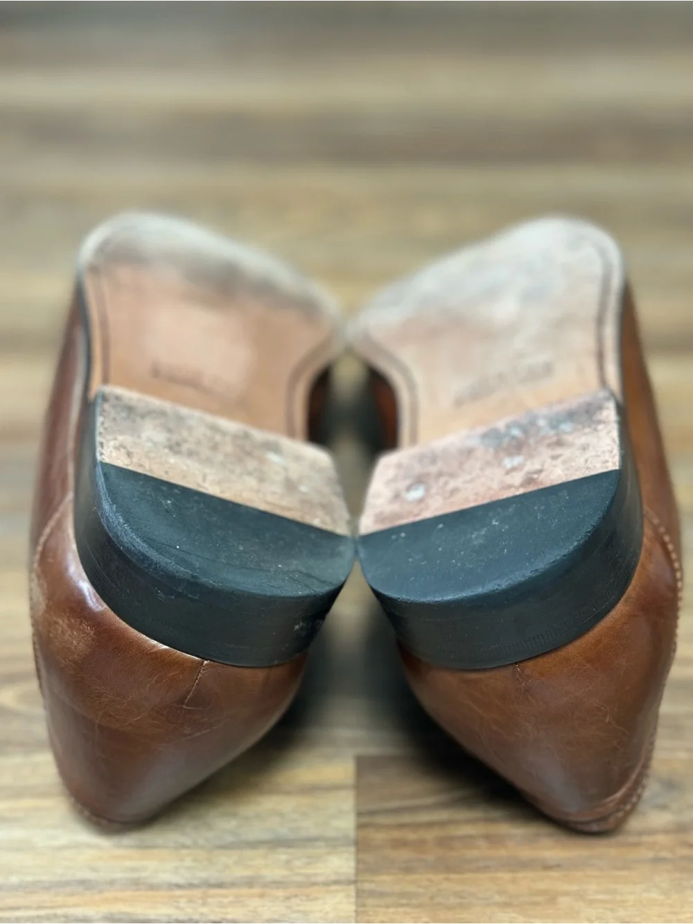 Johnston & Murphy Stanza II Tassel Loafers Men’s 13M Brown Leather Saddle Tan